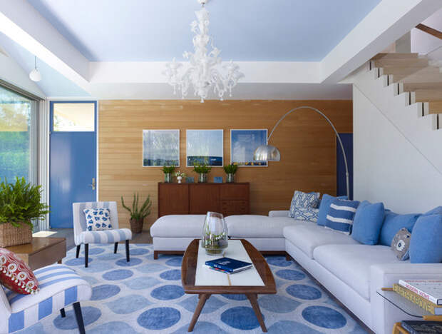 Современный Гостиная by Austin Patterson Disston Architects