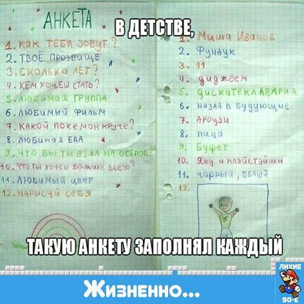 анкета