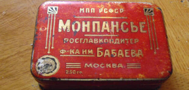 любимые советские сладости