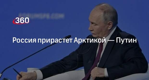 Путин: главные минеральные ресурсы России находятся в Арктике