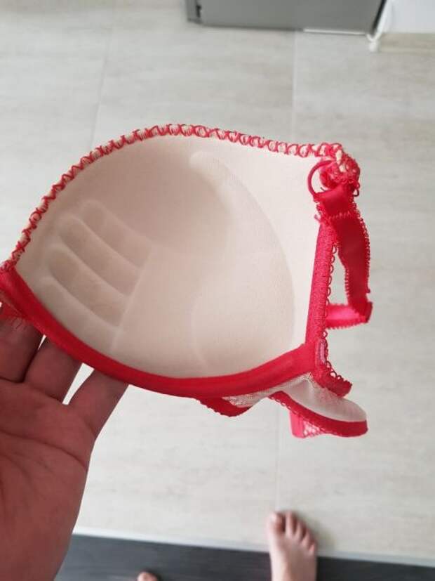 Пуш ап лифчик изнутри