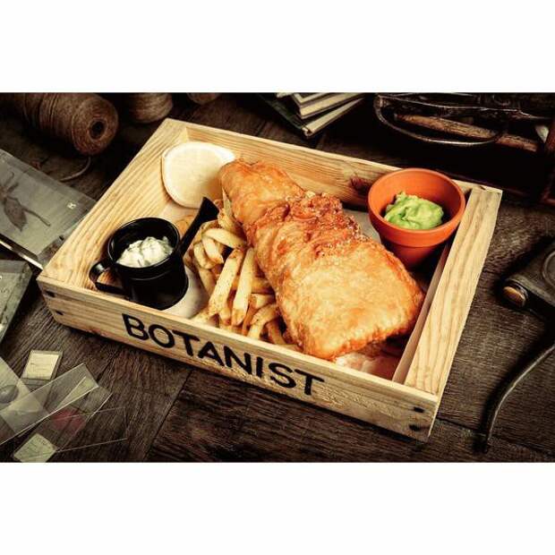 4. Ресторан TheBotanistNCL, Ньюкасл-апон-Тайн, Великобритания  блюдо, подача, ресторан