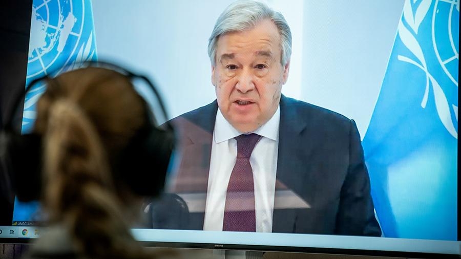 Генсек ООН назвал три главные мировые угрозы на фоне пандемии коронавируса
