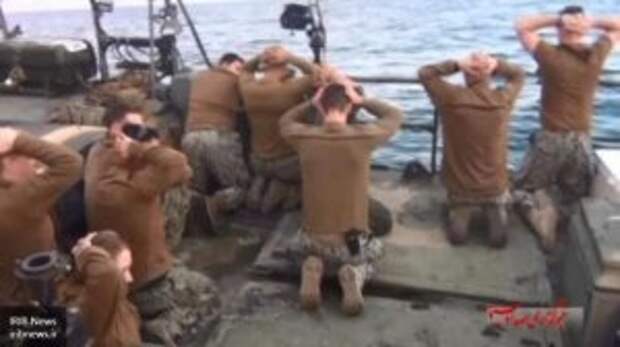 Опубликовано видео ареста пограничниками Ирана американцев-нарушителей 