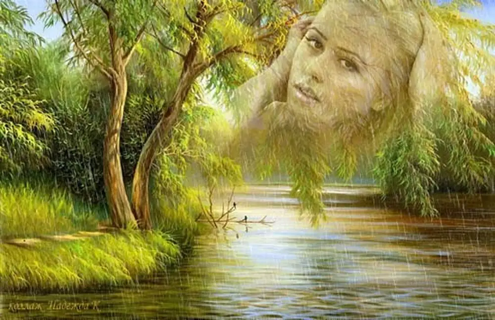 Стихотворение ты скажи мне реченька. Пейзаж с ивой. Ива у реки. Девушка под ивой у реки. Ива плачет.