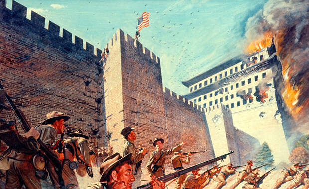 Файл:Siege of Peking, Boxer Rebellion.jpg