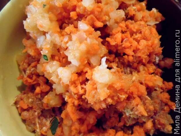 Котлеты с овощами Котлеты с овощами