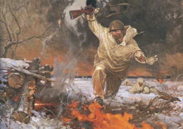 Картины о Великой Отечественной войне. Часть 4. (20 фото)