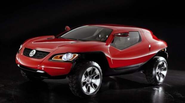Volkswagen Concept T 2004: купе, кроссовер, кабриолет и багги