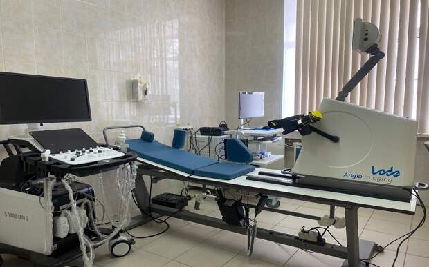 Рязанская ОКБ получила современную аппаратуру для стресс-эхокардиографии