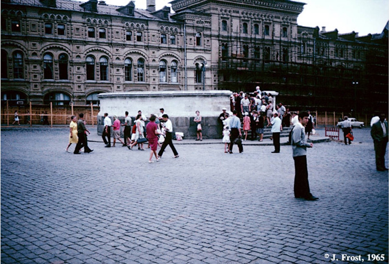1965. Москва. Лобное место на Красной площади 1965. Москва. Лобное место на Красной площади