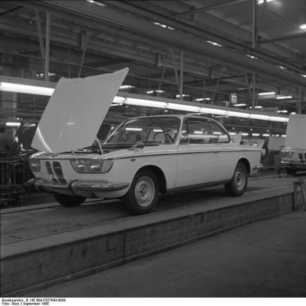 Как собирали BMW в 60-х годах прошлого века авто, история, bmw, производсство, завод