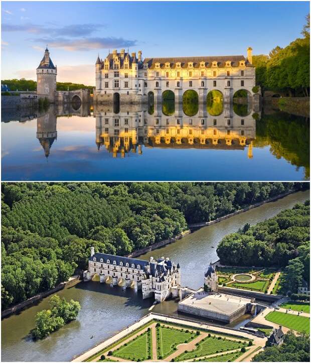 Шато де Шенонсо – один из самых величественных и прекрасных замков Луары (Франция).