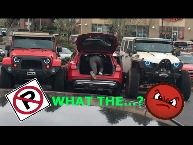 Картинки по запросу 2 Jeeps gives lesson to Mercedes how NOT to park (OFFICIAL VIDEO)