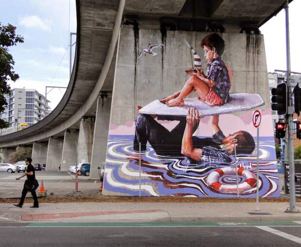 Искусство требует стен! живопись, искусство, стритарт