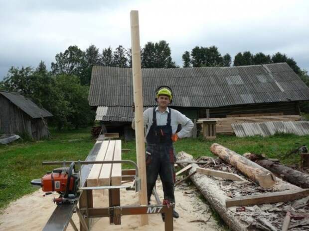 Житель Белоруссии строит соломенный дом Белорус, своими руками, соломенный дом