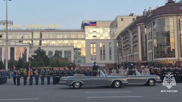 В Туле состоялась генеральная репетиция военного парада в честь 81-летия Победы в Великой Отечественной войне