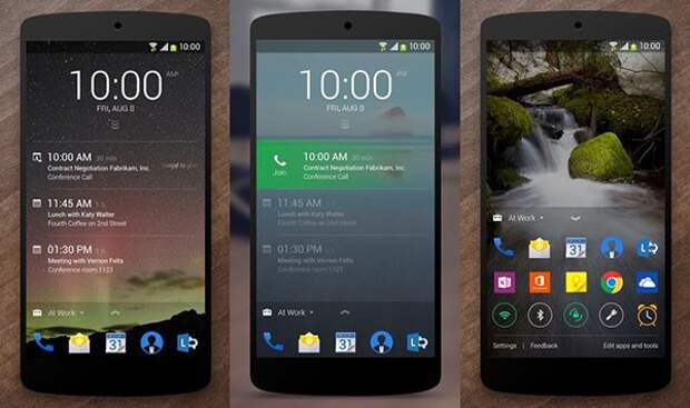 Microsoft Next Lockscreen