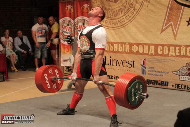 2. Константин Поздеев — 404 кг. россия, силачи, спорт, становая тяга