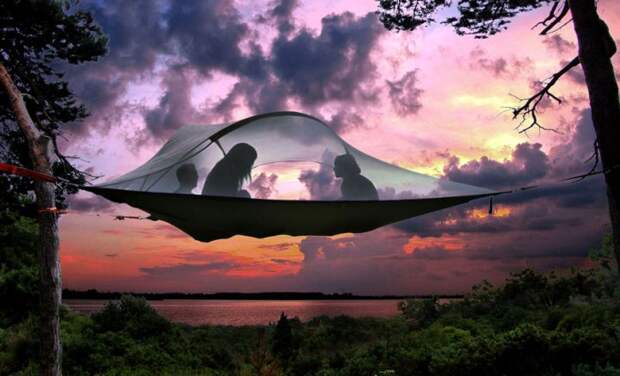 подвесная палатка гамак tentsile