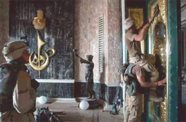 Картинки по запросу Грабеж американцами музеев в Ираке и др. странах