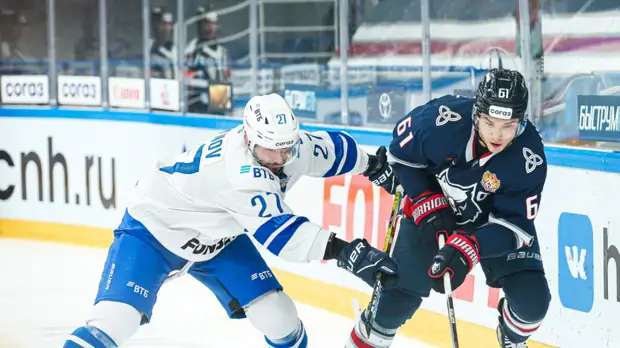Московское «Динамо» забросило три безответные шайбы «Нефтехимику» в матче КХЛ