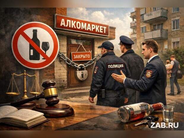 Полицейские изъяли 80 литров алкоголя из магазина в Чите