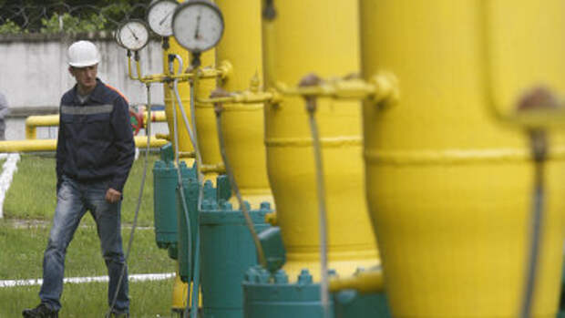 Газовое хранилище под Львовом, Украина. Архивное фото