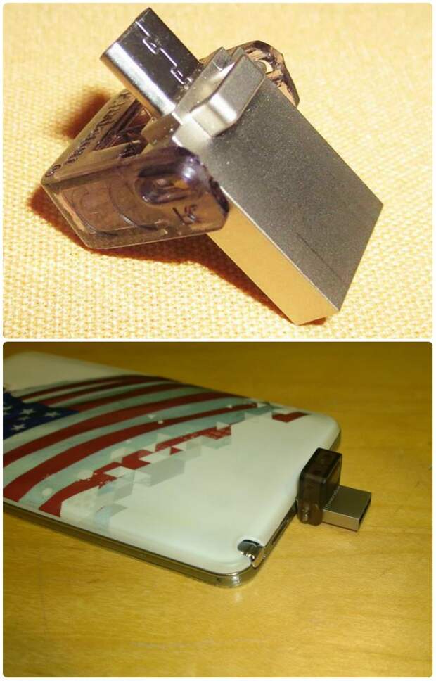 microduo usb флешка