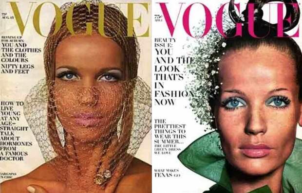 Верушка на обложке *Vogue* Верушка на обложке *Vogue*