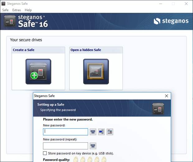 Steganos Safe 16 - бесплатная лицензия