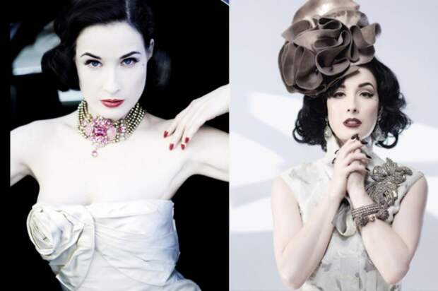 Винтажные платья Dita Von Teese.