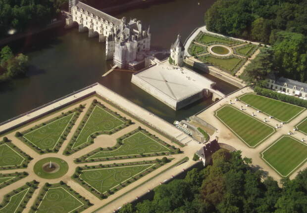 Замок Шенонсо. Замки Луары. Франция
