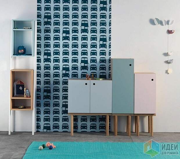 Интерьер в голубых и розовых тонах, цвет 2016 года, цвет года Pantone Интерьер в голубых и розовых тонах, цвет 2016 года, цвет года Pantone