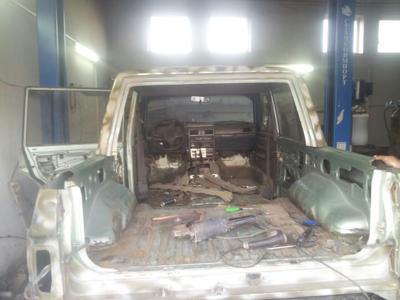 Перерождение списанного Nissan Patrol Y60 Nissan Patrol, авто, тюнинг