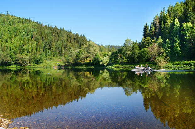 По рекам Южного Урала