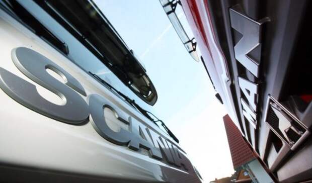 Логотипы MAN и Scania