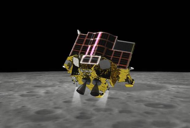 Японский модуль вышел на связь после лунной ночи и передал фото