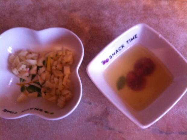 Форель по-гречески