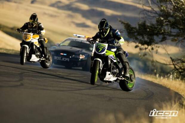 ICON / Motorcycle vs. Car