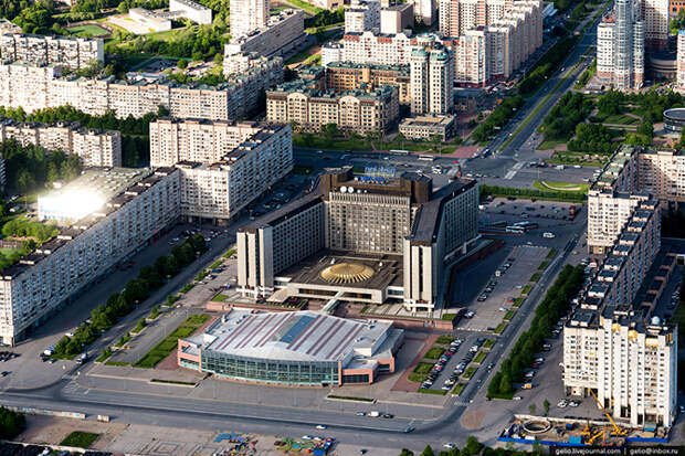 Санкт-Петербург с вертолета 