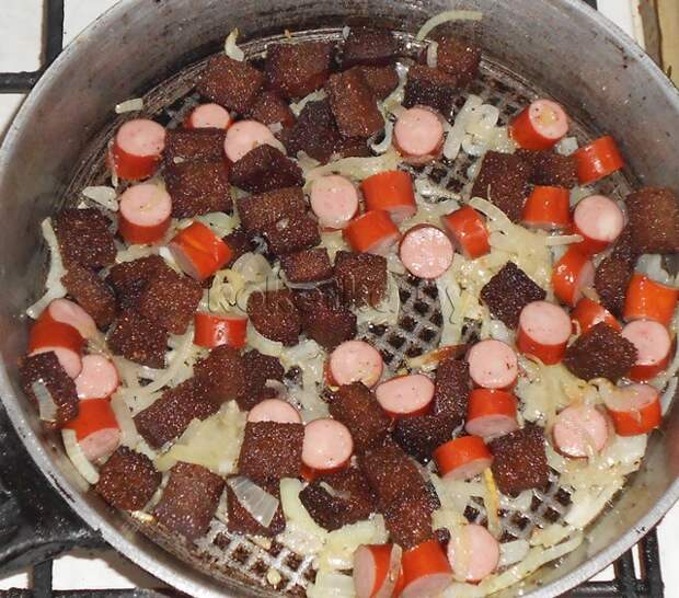 Яичница по французски