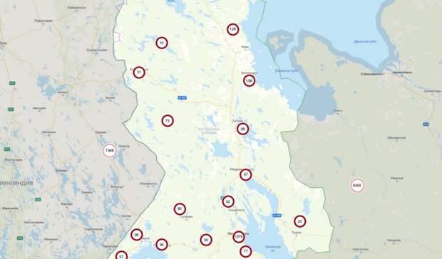 Карта распространения коронавируса в петрозаводске на сегодня