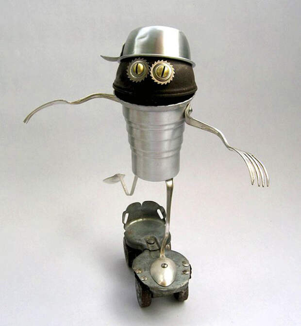 Реалистичные и очень эмоциональные роботы Брайана Маршалла brian marshall, железки, роботы, своими руками, хобби