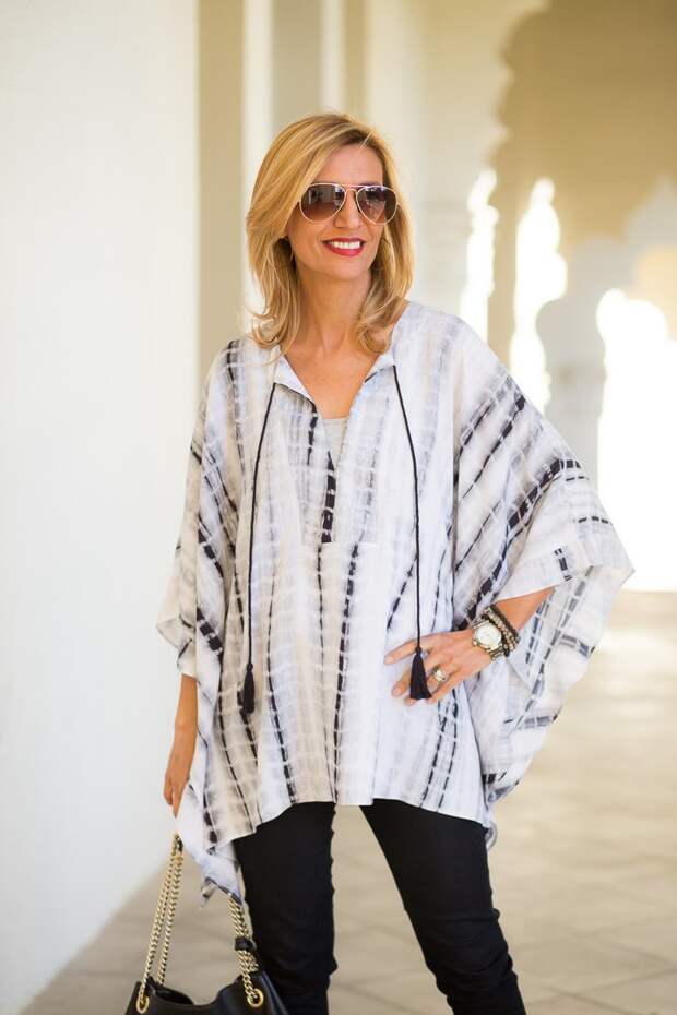 Jacket-Society-Our New Gray And Black Print Kaftan-3239