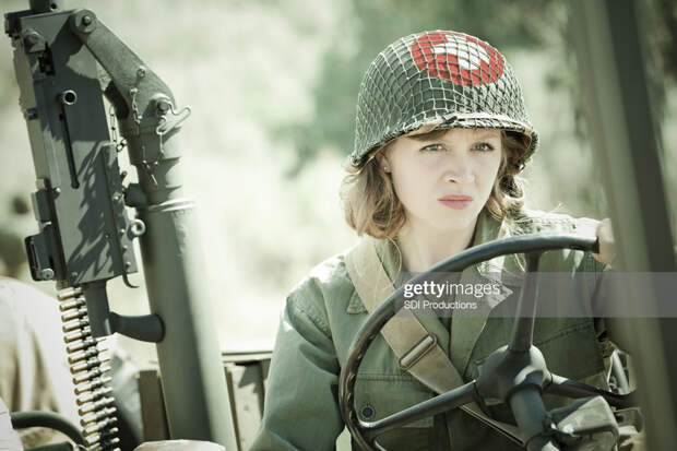 Female soldier
