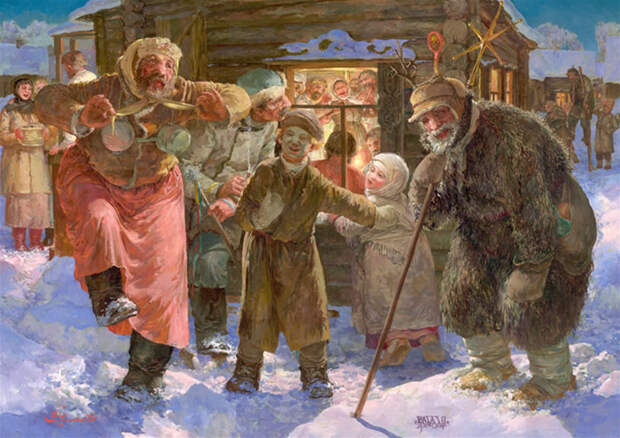 Как праздновали Новый Год на Руси древние славяне, история, новый год, праздник