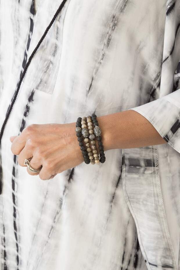 Jacket-Society-Our New Gray And Black Print Kaftan-3266