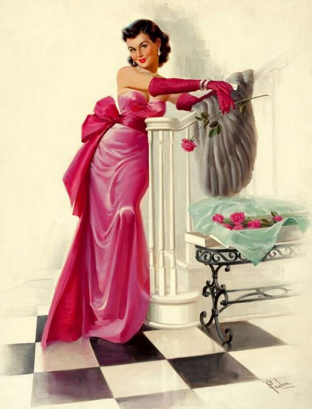 Красотки! Художник-иллюстратор Art Frahm (1907-1981)