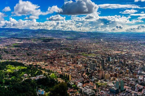Богота – город контрастов в мире, достопримечательност, колумбия